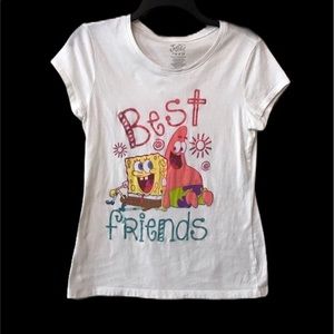 Justice, Girl's Graphic Tee “Best Friends” Size 16 NWOT